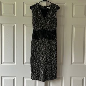 Black and White Dress! Perfect for Fall! Size M